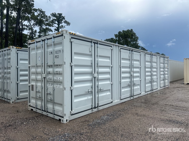 2025 40 ft High Cube Multi-Door Storage Container