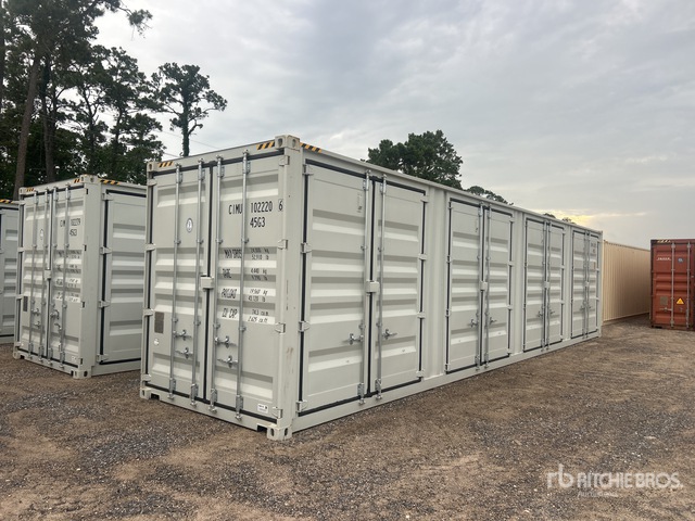 2025 40 ft High Cube Multi-Door Storage Container