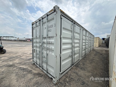 2026 40 ft High Cube Multi-Door Storage Container