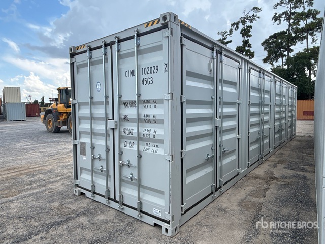 2026 40 ft High Cube Multi-Door Storage Container