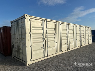 2026 40 ft High Cube Multi-Door Storage Container