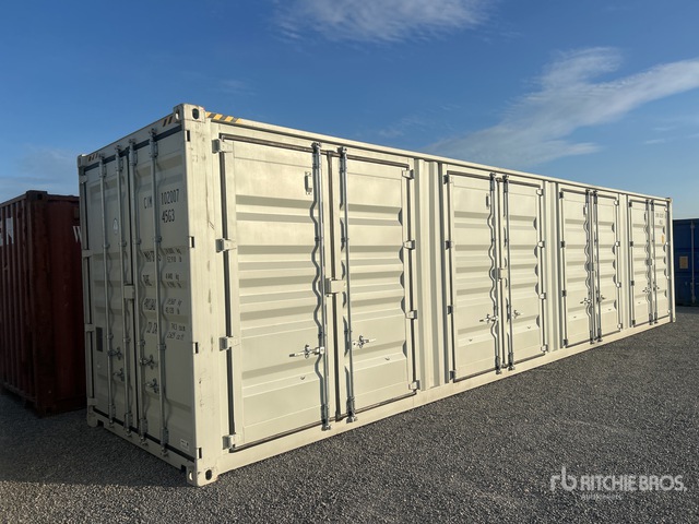 2026 40 ft High Cube Multi-Door Storage Container