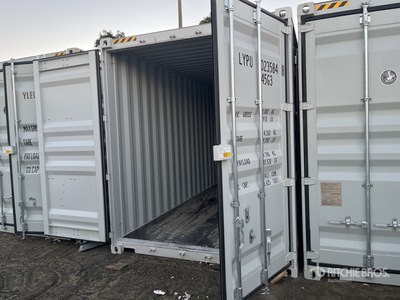 2026 40 ft High Cube Multi-Door Contenedor de almacenamiento
