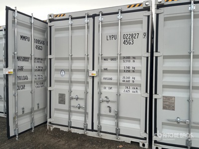 2026 40 ft High Cube Multi-Door Storage Container
