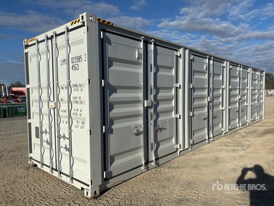 2025 40 ft High Cube Multi-Door Storage Container