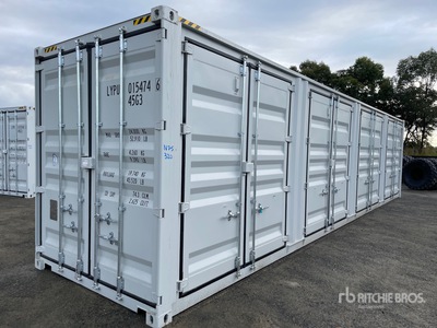2026 40 ft High Cube Multi-Door Contenedor de almacenamiento