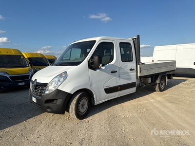 2015 Renault Master Crew Cab Autocarro cassone fisso