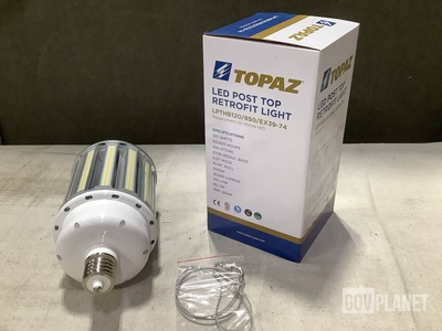 (20) Topaz LPTHB120/850/EX39-74 LED Post Top Retrofit Lights