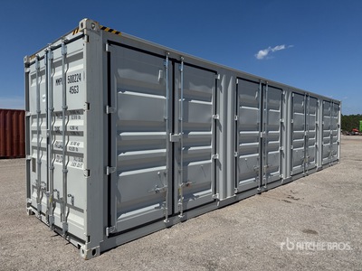 2026 40 ft High Cube Multi-Door Storage Container
