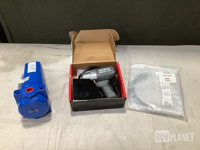 (5) Impact Wrenches, (1) Filter Assembly, (1) Clamp Ring & Assorted Items