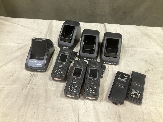 (20) Thales Multiband Radios w/Chargers
