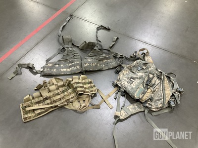 (40) Assault Packs, (17) Fighting Load Carriers & Assorted Items
