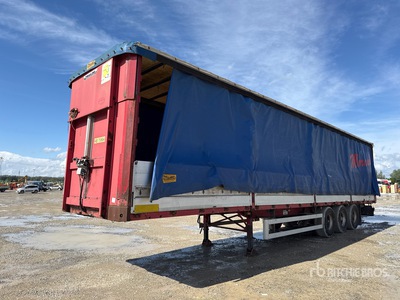 General Trailers TF38CZ-12 Tri/A Curtain Side Trailer