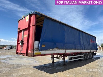General Trailers TF38CZ-12 Tri/A Curtain Side Trailer