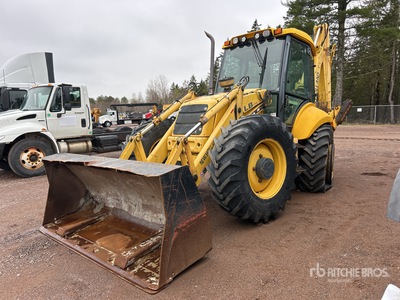 2001 New Holland LB115 4x4x4 Backhoe Loader (Inoperable)