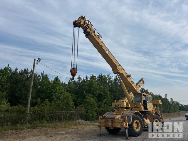 1983 Grove RT630 60000 lb 4x4 Rough Terrain Crane