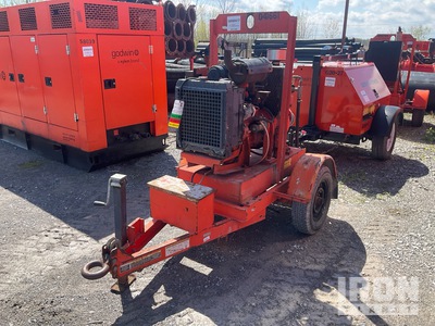 Godwin CD100 Trailer-Mounted Pompe à eau