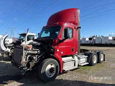 2018 Freightliner Cascadia 126 6x4 T/A Day Cab Truck Tractor (Inoperable)