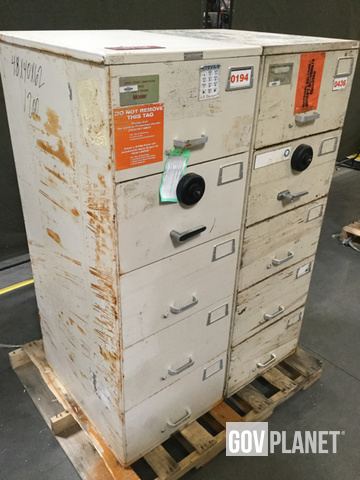 Surplus 2 Mosler 5 Drawer Safes In North Las Vegas Nevada