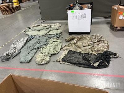 (6) Modular Sleep Systems, (2) Tents, (3) Bivy Covers & Assorted Items