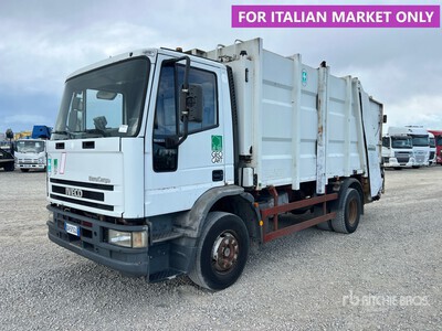 2001 Iveco 150E23A 4x2 Rear Loader Waste Collection Truck