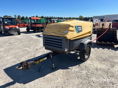 Atlas Copco XAS 185 KD7 185 cfm Mobile Air Compressor