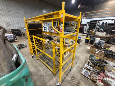 Quantity of Shelving and scaffolding