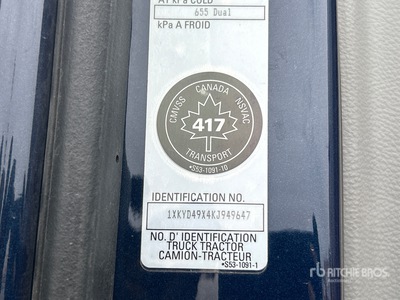 2019 Kenworth T680 T/A Sleeper Truck Tractor