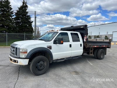 2009 Ford F-550 XLT 4x4 Crew Cab Wywrotka