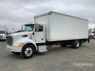 2015 Peterbilt 337 4x2 Van Truck