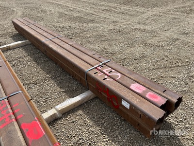 Quantity of (6) Steel Tubing أنابيب متنوعة