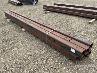 Quantity of (6) Steel Tubing أنابيب متنوعة