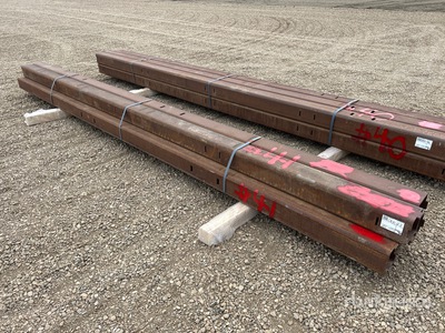 Quantity of (5) Steel Tubing أنابيب متنوعة