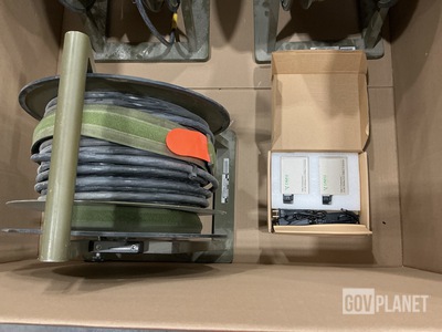 (46) DMSI Fiber/Transceivers & (3) Reels of Communications Cable