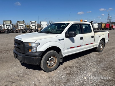 2016 Ford F-150 XL 4x4 Crew Cab Pickup