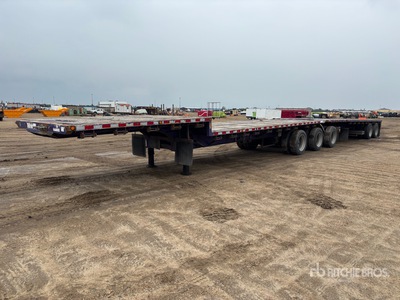 2012 Raja 32 ft Super B-Train Lead Step Deck Trailer