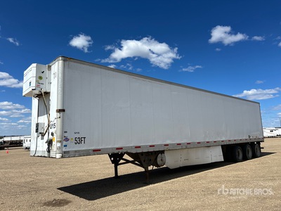 2008 Utility 53 ft x 102 in Tri/A Heated Remorque fourgon