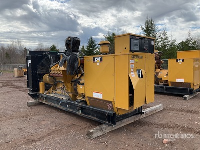 2005 Cat 3412 545 kW Skid-Mounted Generator Set