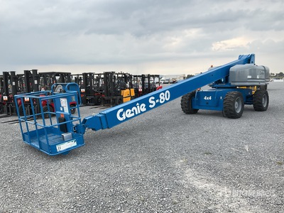 2002 Genie S-80 4WD Diesel Elevador Telescopico / Teleskoparbeitsbühne
