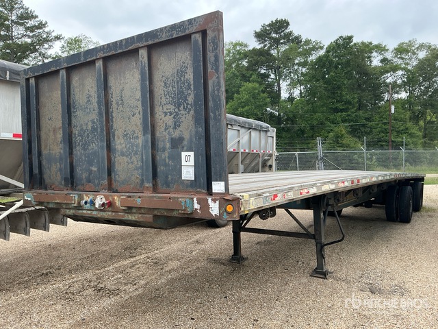 Wabash 48 ft T/A Spread Axle Flatbed Trailer