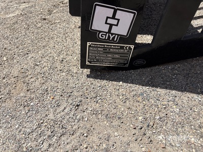 2026 GIYI GY-RB66 Rock Skid Steer Bucket