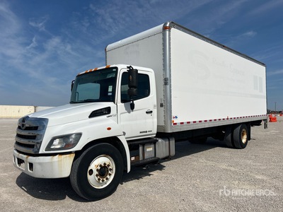 2017 Hino 268 4x2 Van Truck