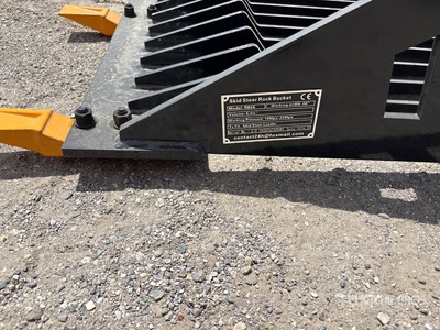 2026 GIYI GY-RB66 Rock Skid Steer Bucket