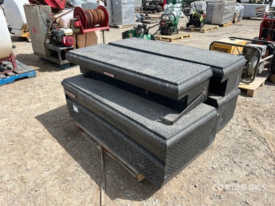 Quantity of (4) Weather Guard 5 ft Pickup Tool Box
