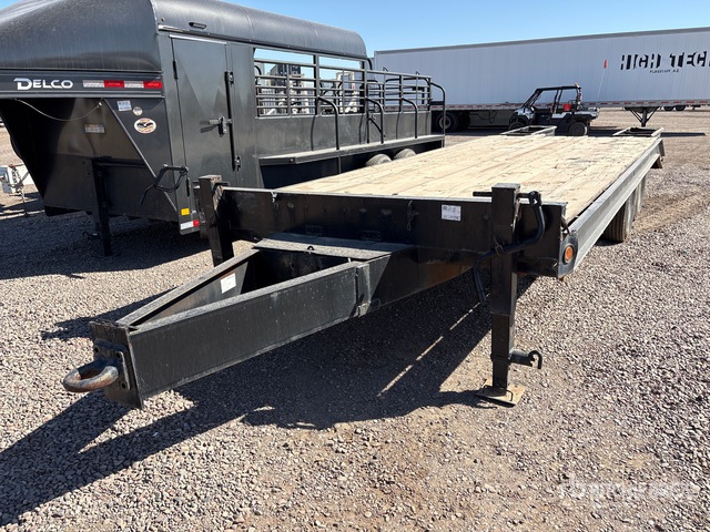 1993 Prog 19 ft T/A Equipment Trailer
