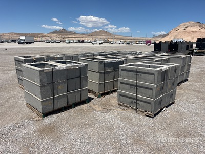Quantity of (12) Pallets of 3 ft x 2 ft x 1 ft Concrete Electrical Boxes