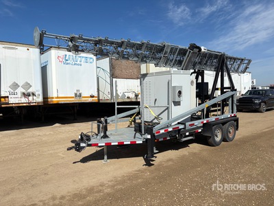 2010 Tower Worx T/A 106 ft T/A Communication Tower Varios remolque