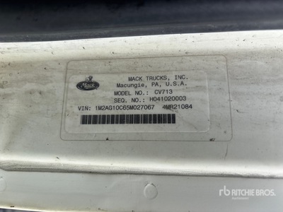 2005 Mack CV 10x4 Conjunto de Transferencia