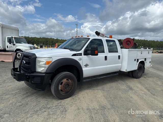 2011 Ford F-450 XL 4x4 Crew Cab Service Truck