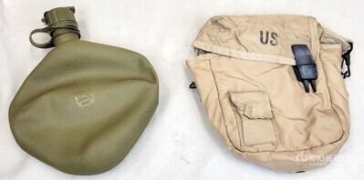 (36) U.S. Desert Tan 2 Quart Canteen Cover with Canteen